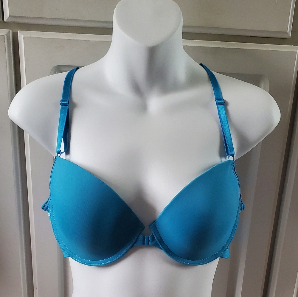 Bra Lot x5 Assorted Styles: Teal, Black, White & Zebra Print 36/38 - Picture 6 of 16